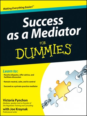 cover image of Success as a Mediator For Dummies